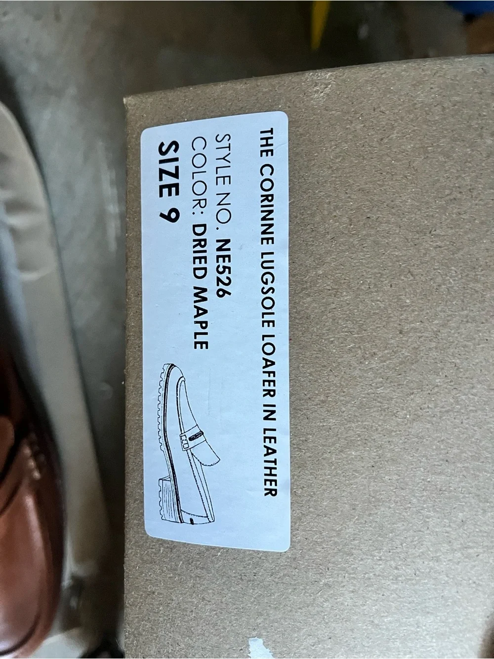 Madewell Women's Brown Leather Penny Loafers